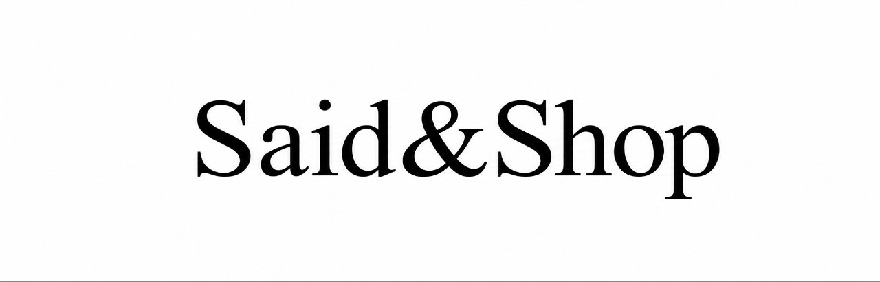 Said&Shop